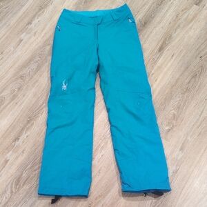 🩵🕷️Spyder Women's Blue Snow Pants size 6🕷️🩵. Very Nice!!!!!❤️